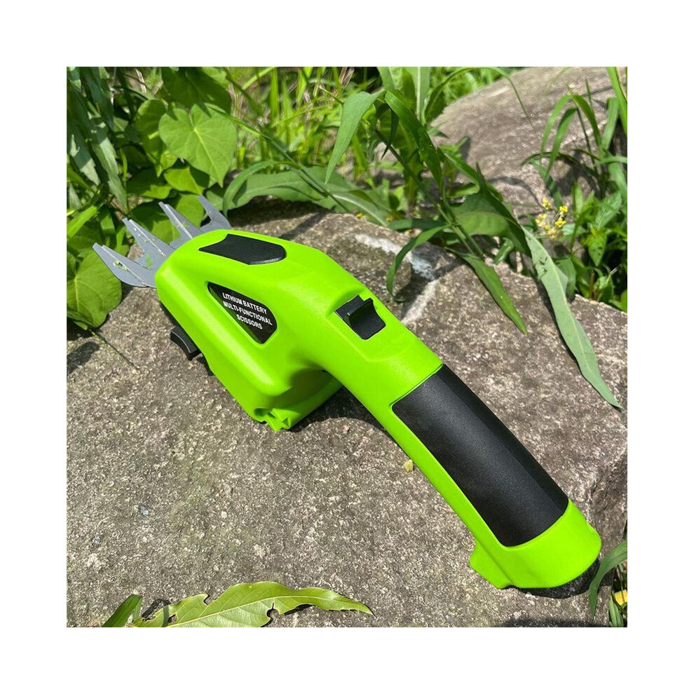 2-In-1 Cordless Electric Hedge Trimmer Cordless Grass Shear Garden Pruning Shears Lawn Hedge Cordless Fence Scissors 6032603799221