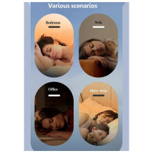 Novo Suboccipital Bone Driving Wireless 5.4 Music Box Sleep Speaker Cronometrado Ruído Branco Pequeno Alto-Falante Branco