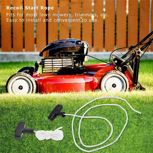 3 Meters   Pull Rope  with Handle Handle Rope Universal Pet Engine Pull Rope Lawn Mower 2