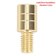 (Male 10mm,Memale 8mm) Pcs Fishing 1 Landing Net Handle Connector Thread Adapter Tackle Accessories