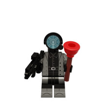 (Style F)Skibidi Toilet Building Blocks Figure Toy Boy Children Present Gift Decoration