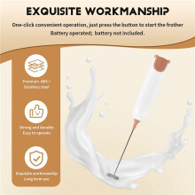 Electric Milk Frother Kitchen Drink Foamer Whisk Coffee Cappuccino Creamer Whisk Frothy Blend Whisker Egg Beater