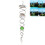 2PCS Spiral Tail Wind Spinner Stabilizer Decorative Spiral Wind Spinner Wind Spinners Sun Catcher Crystals 6