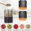Electric Salt and Pepper Grinder Rechargeable Automatic Spice Crusher Kitchen Cooking Grinding Tool 2