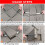 Paver Removal Tool, 2 Pcs Paver Puller Tool , Paver Extractor Tool for Garden, Lawn, Patio,Block & Paver Replacement 7