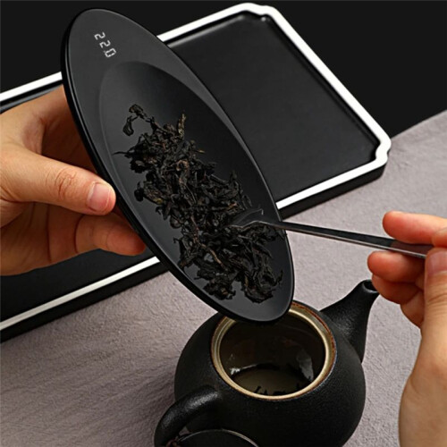 Pocket  Scale, Jewelry Tea Weighing Tool, Portable Digital Scale, Multi-Function Electronic Digital Scale Black 1