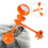 Garden Vegetable Patch Ultrasonic Solar Bird Repeller 360 Degree Rotating Reflector Bird Repeller Windmill Device 6