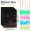 Rainbow Scratch Paper Art Set, Scratch Papers Supplies Black Scratch Drawing Art Crafts Sheets Notes Cards(59 Pcs) 7