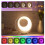 Touch the Bedside Light, Bedroom Night Light/Remote Control Desk Light, Dimmable, Timed, RGB Color Changing Night Light 4