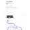 2-In-1 POE Camera Simplified Cable Connector Splitter Cable Connector Three-Way RJ45  POE Camera Install Adapter 2