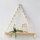 Prateleira Boho Decor Prateleiras Na Parede Decoração de Madeira para Quarto Sala A 6