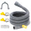 Universal Washing Machine Drain Hose Extension Kit with Bracket, Connector and Clamps,Ideal for Kitchen Use 1