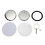 Button Maker Keychains Supplies,58mm/2.25 Inch Pin Making Kit for Button Maker Machine,Metal Button Badge Sets 1