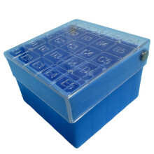 Tube Box  Storage Tube Box Sample  Box Flip Tube Box 25 Cell 1.5-2.0ml 1 Piece