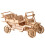 2Ensembles Puzzles En Bois 3D Pour Enfants Marron Clair 1