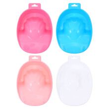 20St Manicure Soaking Bowls Met Sterk PP Materialen Assorti Kleur