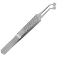 2St Praktische Zilveren Meibomian Gland Forcep Voor Oogzorg
