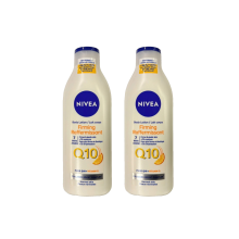 2 Packs x 400ml NIVEA Q10 Firming Body Lotion + Vitamin C