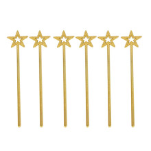 12St Gouden Plastic Wands Voor Themafeest En Betoverend Speelplezier