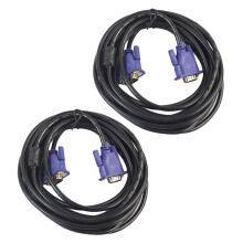 2St Multi Vga Kabel 5 Meter Mannelijke Stekker Voor Computer En Hdtv