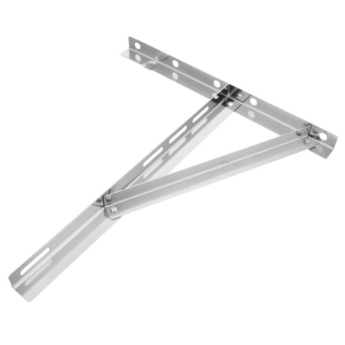 1Paar Air Conditioner Support Halter Wandmontage Silber