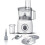 Bosch Monitoimikone 800 W, valkoinen MCM3110W 1