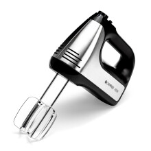 Elvisp 400 W 5-Gang + Turbo EV400 Schwarz/Edelstahl