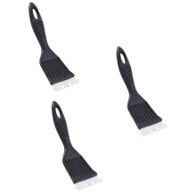 6PiĂšces Ă Grill En Racloir Noir Outil De Nettoyage