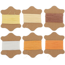 12St Slijtvaste Gewaxte Naaidraad Assorti Voor Leren Accessoires