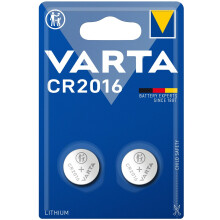 CR2016 3V Lithium-Knopfzellenbatterie 2er-Pack