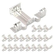 20PCS Photovoltaic Panel Drainage Buckle Surface Plate Solar Panel Water Drain Clip for Solar Panel Draining 35mm