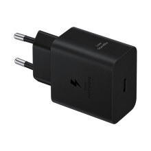 Carregador de Parede Samsung 45W USB-C EP-TA845 GaN - Super Fast Charging 2.0 Galaxy S24 S23 Ultra (Preto, sem cabo)