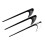 2Pcs Car Side  Trim for   E Class W213 C-Class W205 Refit E63S AMG Accessories Black 9