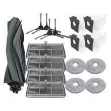 För Mova E30 Ultra Replacement Main Sidoborste Hepa Filter Mopp Dukar Dammpåse Tillbehör