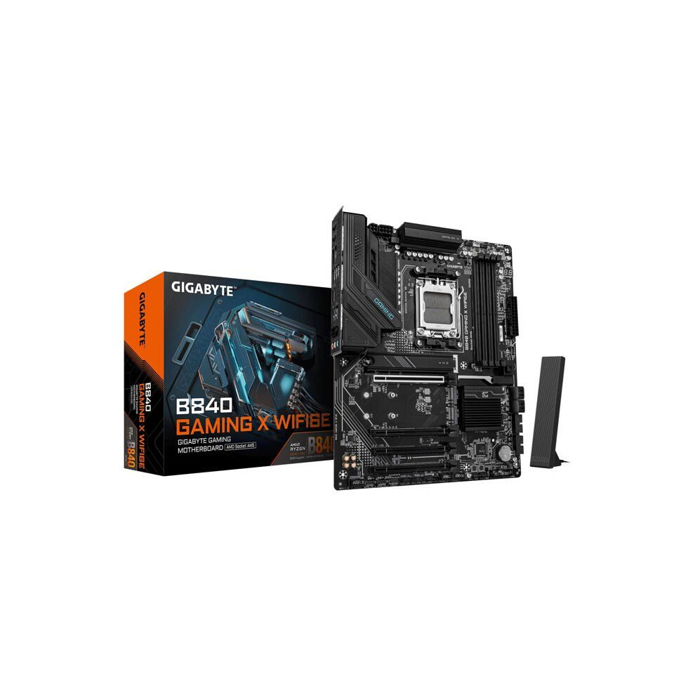 Gigabyte MB GBT AMD AM5 B840 Gaming X WFI6E (AM5, AMD B840, ATX), Mainboard - Bild 7
