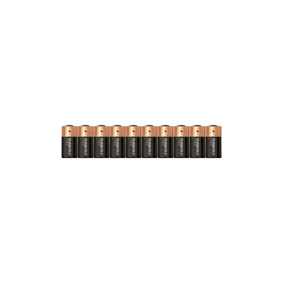 Duracell B123dmulti10 Cr 123A Camera Battery Cr123a Lithium 1400 Mah 3 V 10 Pc 4260390490102