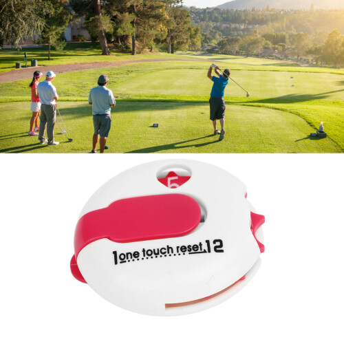 Portable Golf Score Counter with Clip