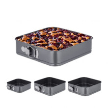 Conjunto de 4 formas quadradas com mola