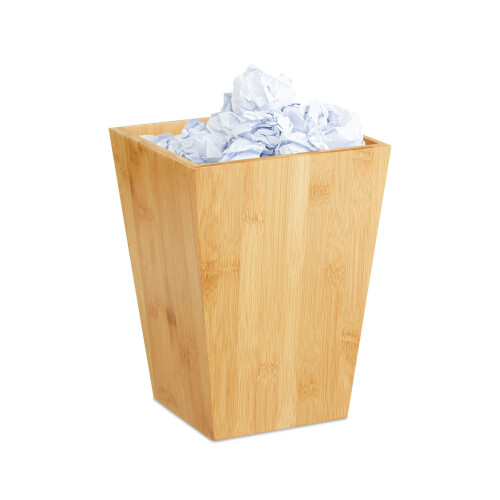 Cesta de papel em bambu