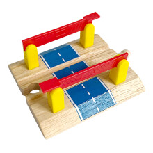 2Stk Geländer Zubehör Holz ABS Farbenfroh Spielzeug