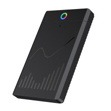 2,5-Zoll-SSD-Gehäuse (Werkzeuglos) - USB 3.0 - Externe SSD-Box für Laptops - RGB-Beleuchtung Zur Speichererweiterung
