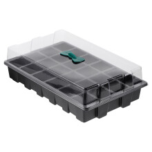 3Stk Zuchtbehälter Starterkit Mit Ablauflöchern Und Belüftungshaube