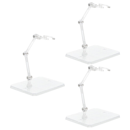 12Stk Actionfigur Transparenter Kunststoff Verstellbar Display