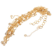 5Stk Sommerliche Body Chains in Gold Für Damen Festival Hochzeit
