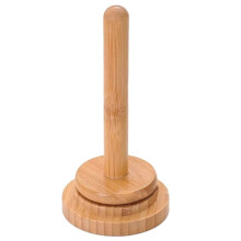 Bamboo and Wood Yarn Stand Yarn Spool Home Braided Yarn Spool Storage Stand Table Top Rotary Wooden Winder
