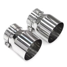2pcs Exhaust Tip Muffler ID60mm for F22 F23 M235i M240i F20 F21 M135i M140i F30 F31 M335i M340i F32 F33 F36