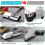 Kitchen Electric Knife Sharpener Multifunctional Automatic 4 Gears Electric Knife Sharpener Kitchen Accessories Black 5