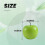 4 Large Artificial Green Apples-Fruit 7