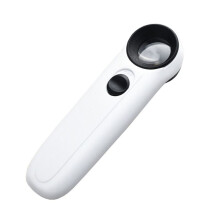 40X Magnifying Glass with Light Magnifier Portable Desk Read Light for Jewelry Appraisal Reading Repairing Instrument