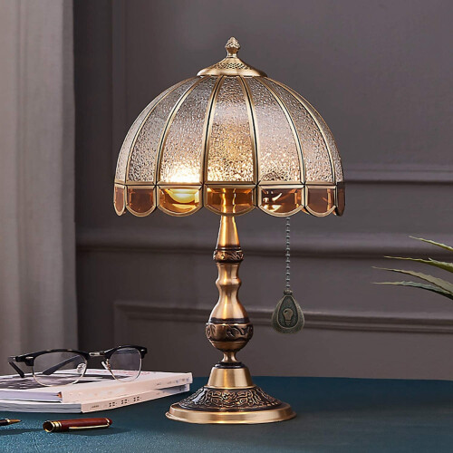 Ceiling Fan Pull Chains,4Pcs Bronze Extension Fan, Lamp Pull Chain Decorative Extender Ornament Fan Chain Connector